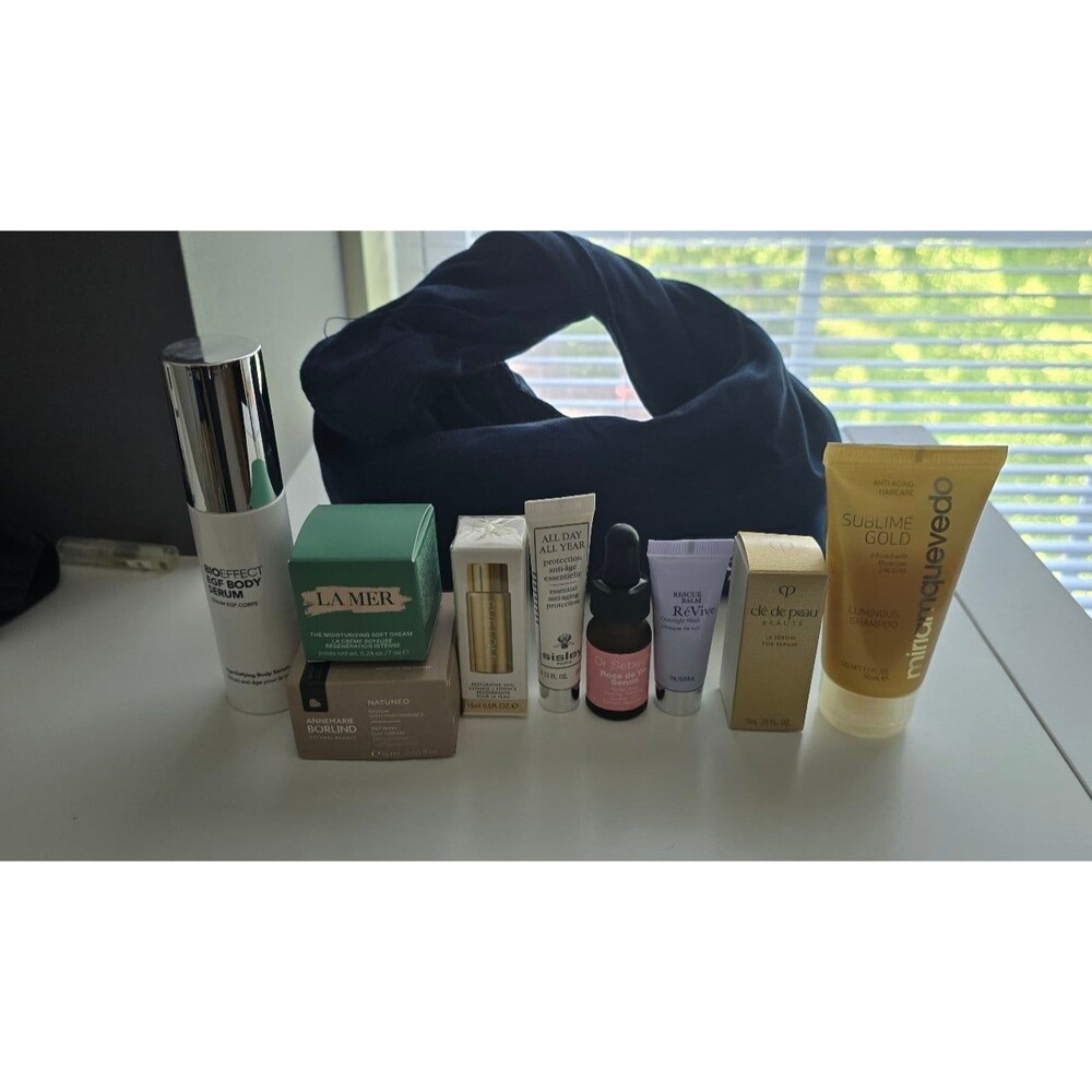 High End Luxury Skin Care 9 piece Discovery Bundle NEW with Bag